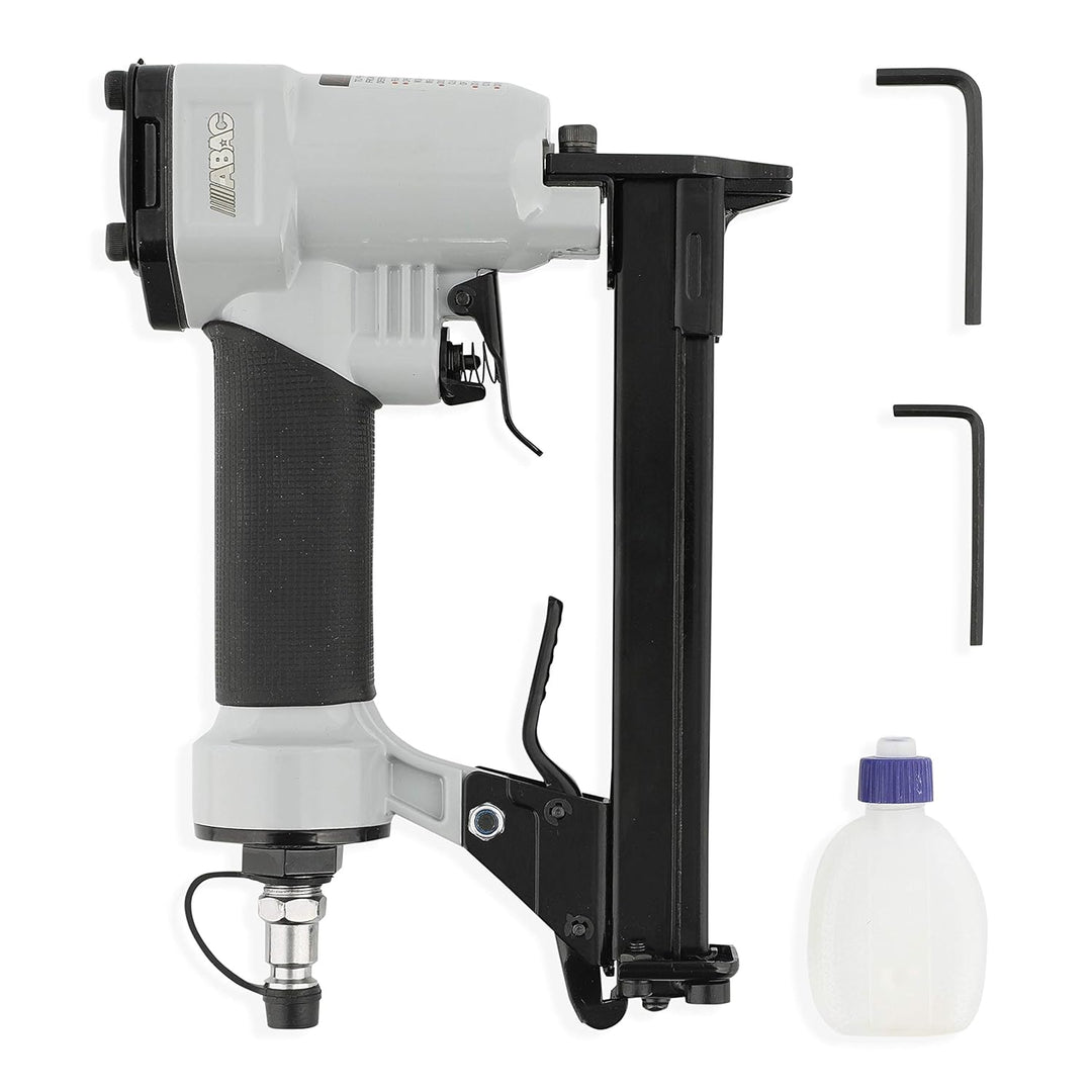 ABAC Druckluft Hefter G-302 - Kunststoffkoffer mit Zubehör (Sechskantschlüssel 3 und 4 mm + Plastikf