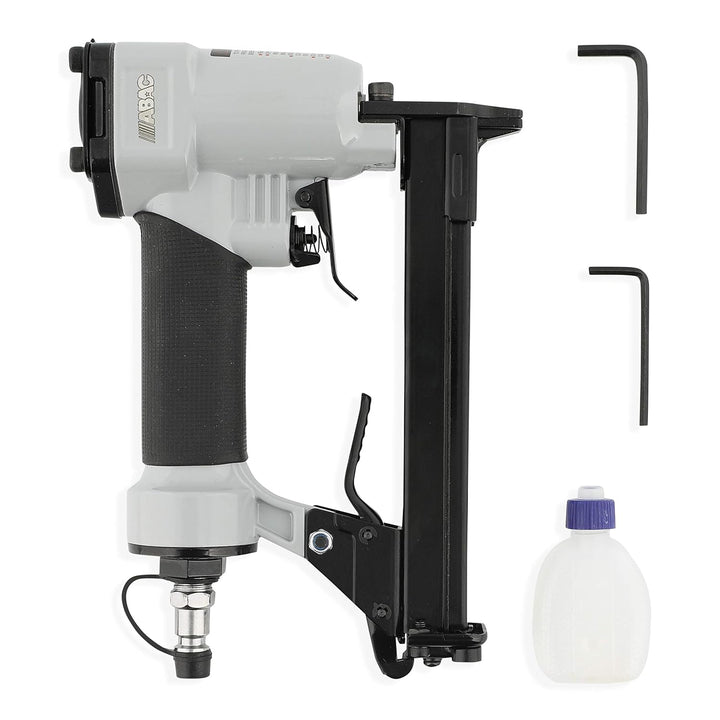 ABAC Druckluft Hefter G-302 - Kunststoffkoffer mit Zubehör (Sechskantschlüssel 3 und 4 mm + Plastikf