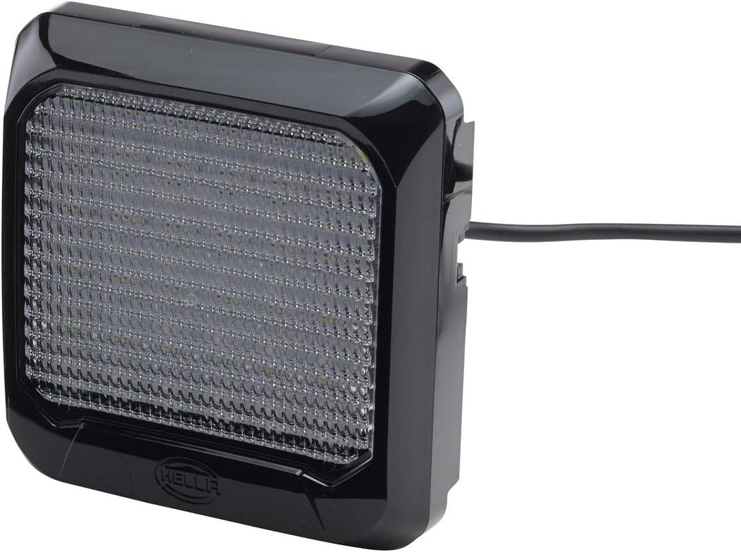 HELLA - LED-Arbeitsscheinwerfer - Flat Beam 500 - 12/24V - 500lm - Anbau/geschraubt - 2-Punkt Befest