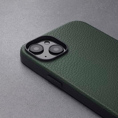 Woolnut Leder Hülle Case für iPhone 14 - Grün iPhone 14 Grün, iPhone 14 Grün