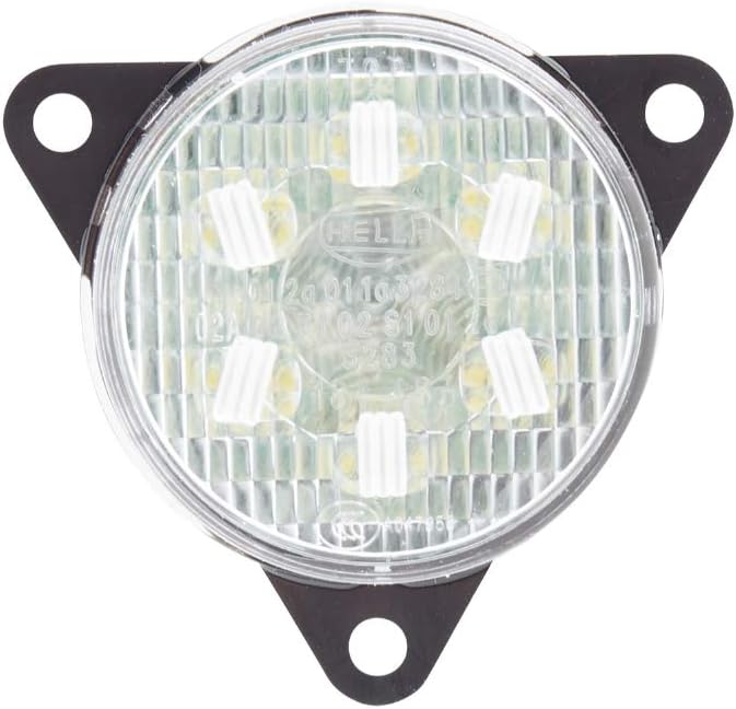 HELLA - Positionsleuchte - LED - 12V - Einbau/Schraubanschluss - Lichtscheibenfarbe: glasklar - Kabe