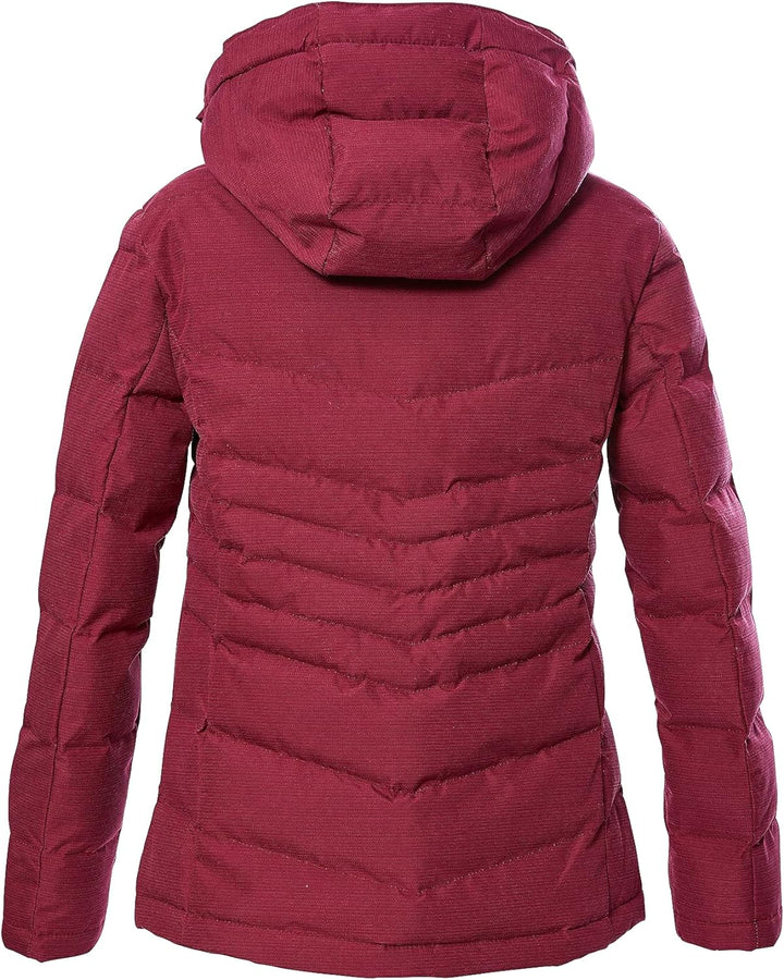 Killtec Mädchen Kow 166 Grls Qltd Jckt Steppjacke mit Kapuze 164 Rosa, 164 Rosa