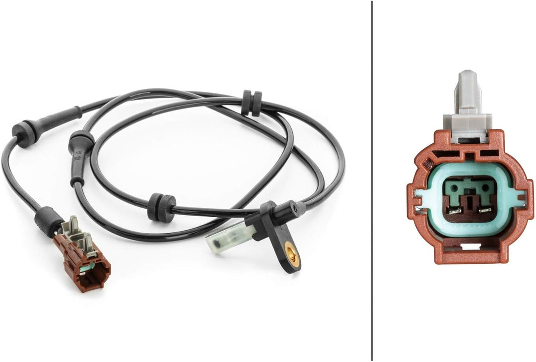 HELLA 6PT 014 494-741 Sensor, Abgastemperatur - 2-polig - geschraubt - Kabel: 660mm