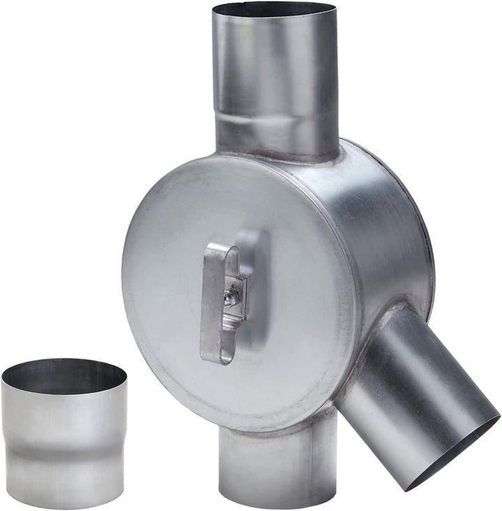 Florantia Wasserverteiler Wasserweiche Zink DN 100 inkl. Adapter