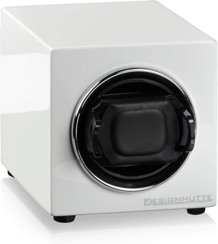 DESIGNHÜTTE® Uhrenbeweger Manhattan Weiss für 1 Automatikuhr