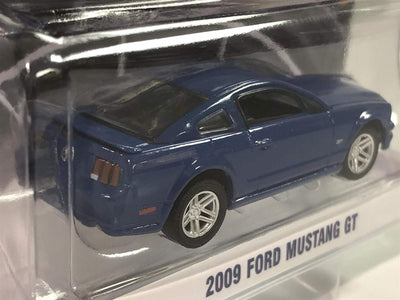 Greenlight 2009 Ford Mustang GT BFGoodrich Blue 1:64 Massstab 30139