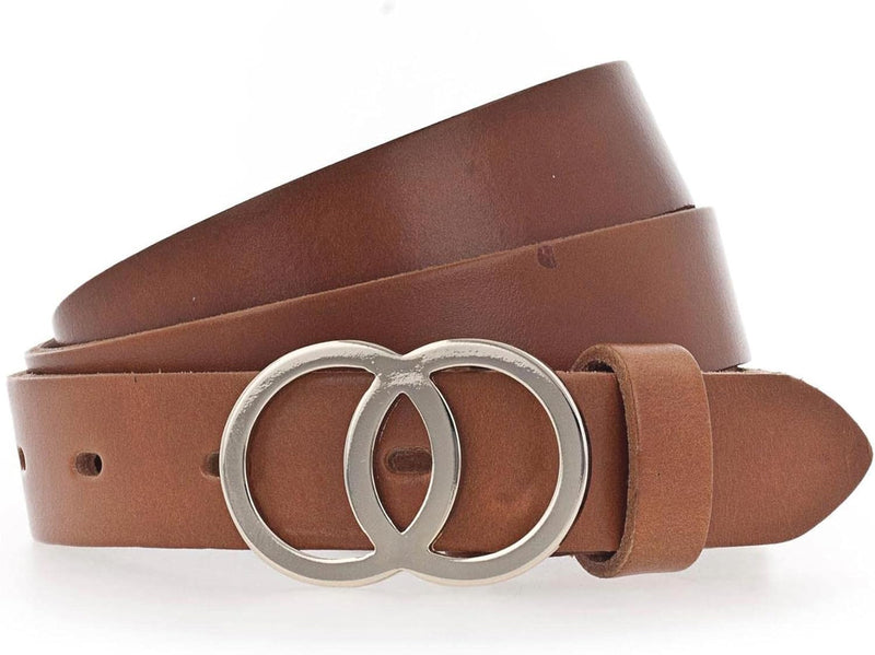 Vanzetti 28mm Leather Belt W110 Cognac