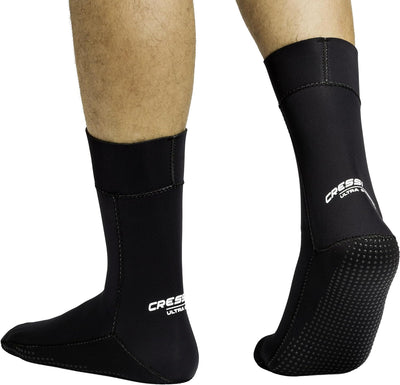 CRESSI Ultra Stretch Neoprene Socks 1.5mm - Unisex Erwachsene Doppelt Gefütterte Neopren Tauchschuhe