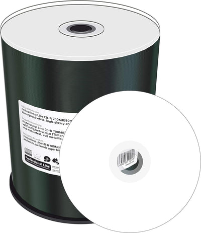 MediaRange Professional Line CD-R 700MB|80min 52-fache Schreibgeschwindigkeit, vollflächig bedruckba