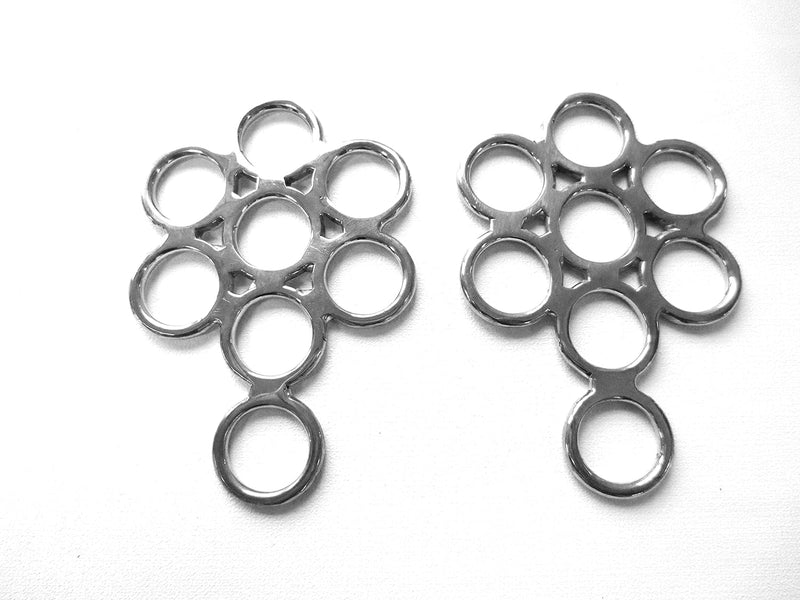 PS Pferdeartikel Gebissloser Zaum Hackamore Flower Silber