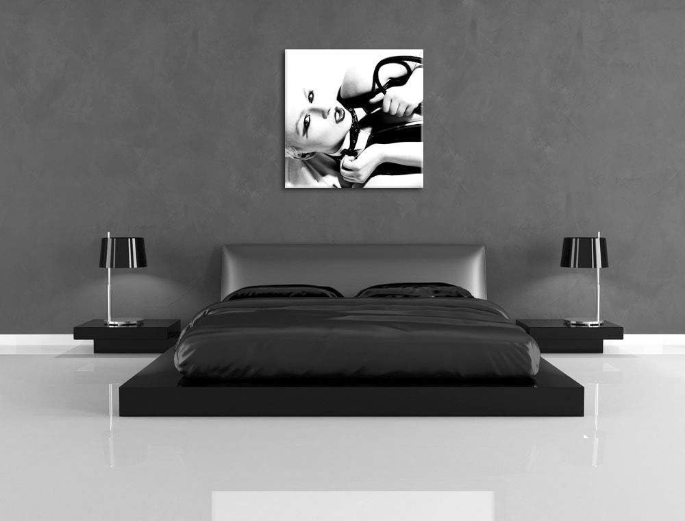Sexy Mistress Shades of, Format: 70x70 auf Leinwand, XXL riesige Bilder fertig gerahmt mit Keilrahme