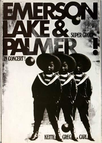 Emerson, Lake & Palmer - Pictures of an Exhibition, Frankfurt 1972 » Konzertplakat/Premium Poster |