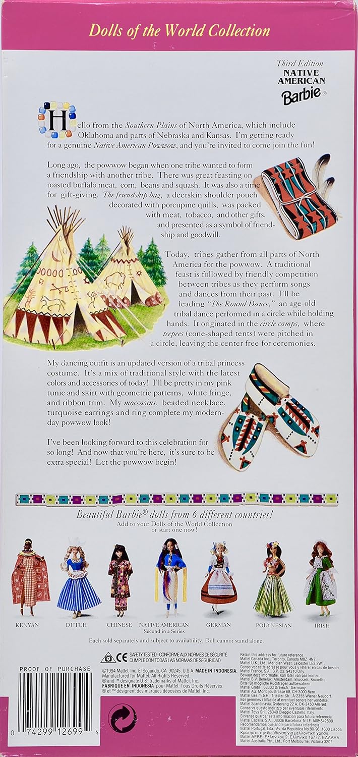 Barbie Collector # 12699 Dolls of the World Native American # 3