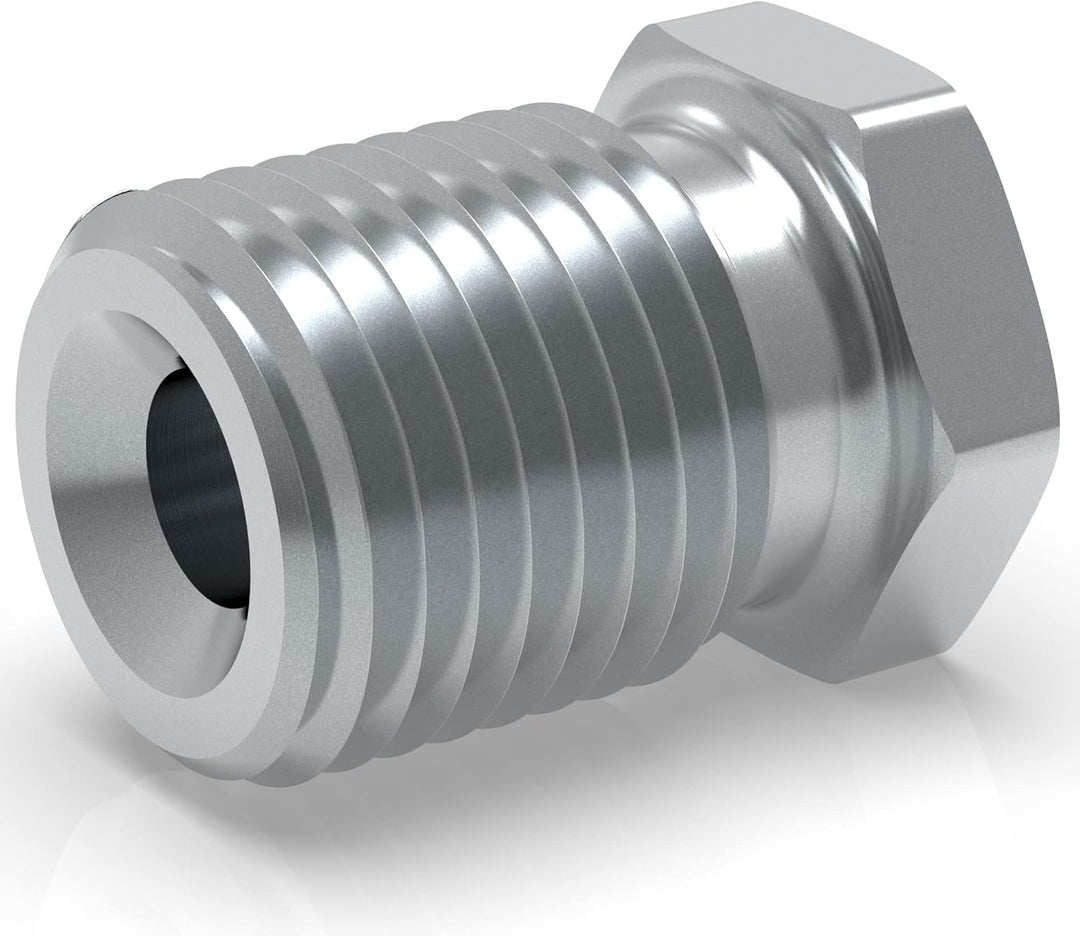 50x Verschraubung 1/2" x 20 für Bremsleitung 4,75 mm Bördel E Typ PF Profi Verbinder DIN/ISO 1651 ko