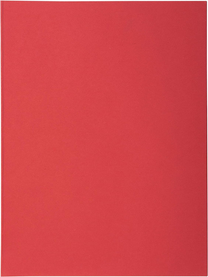 Exacompta Super 250 PACK 50 Hemden für A4 2 Klappen 24 x 32 cm 24 x 32 rot, rot