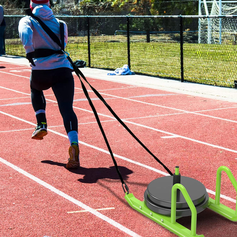 Kipika Gewichtsschlitten, Workout Schlitten, Fitness Krafttraining Schlitten, Speed Training Schlitt