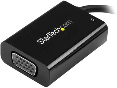 StarTech.com USB-C auf VGA Adapter mit Power Delivery - 1080p USB Typ-C auf VGA Monitor Video Konver