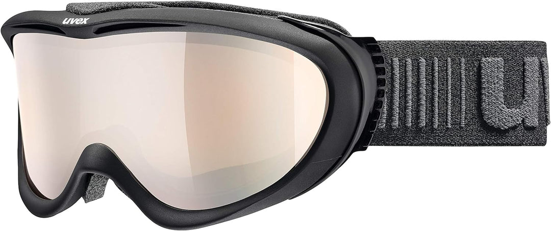 Uvex Unisex Comanche Vlm Skibrille Einheitsgrösse black mat, Einheitsgrösse black mat