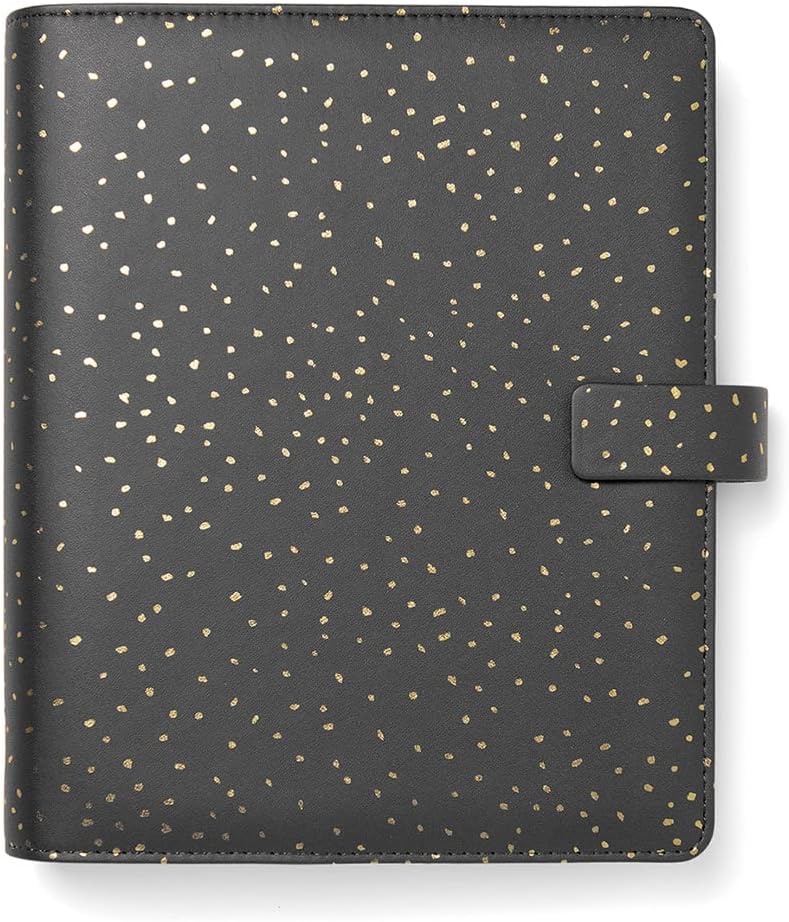 Filofax A5, 2021, Konfetti-Organizer, Holzkohle anthrazit, anthrazit