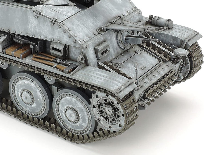 TAMIYA 300035248-1:35 WWII Sonderkraftfahrzeug 139 Jagdpanzer Marder III (2),originalgetreue Nachbil