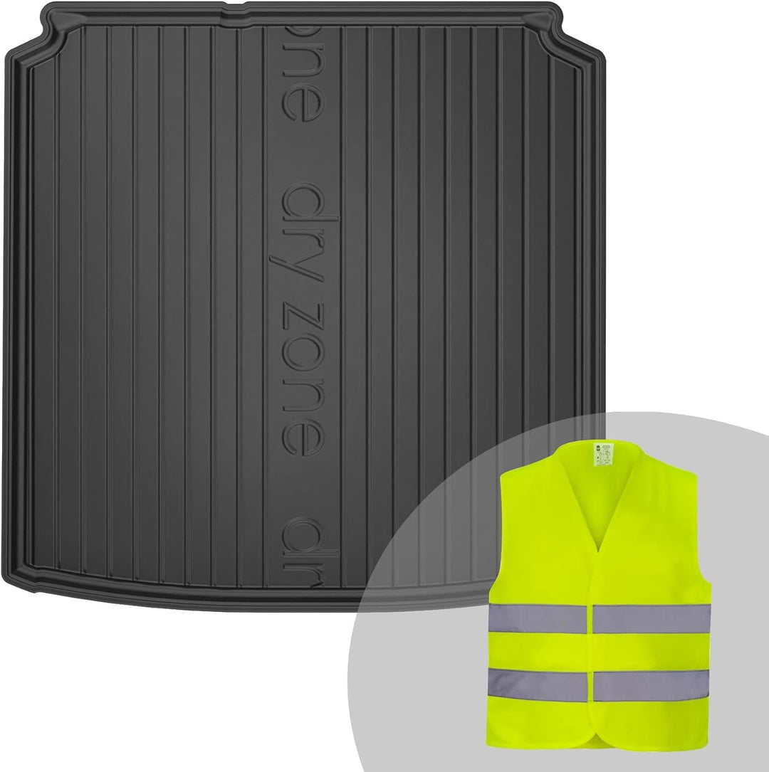 FROGUM DryZone Gummimatte Ganzjährige Praktische Auto Kofferraummatte Kofferraumwanne passend für Sk