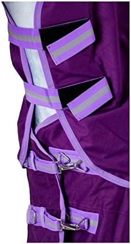 RL24 - Weidedecke Full Neck Basicline 600D Nylonfutter mit Füllung | Pferde Winterdecke | wasserdich