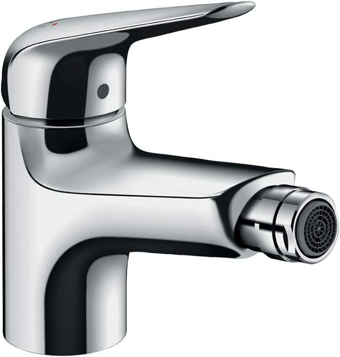 hansgrohe Wasserhahn Novus Bidetarmatur (Auslauf Höhe 70mm mit Zugstangen-Ablauf) Chrom