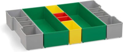 Sortimentskasten Kunststoff | L-BOXX 102 Insetboxen-Set | G3 Einsätze mit Deckenpolster| Sortierboxe