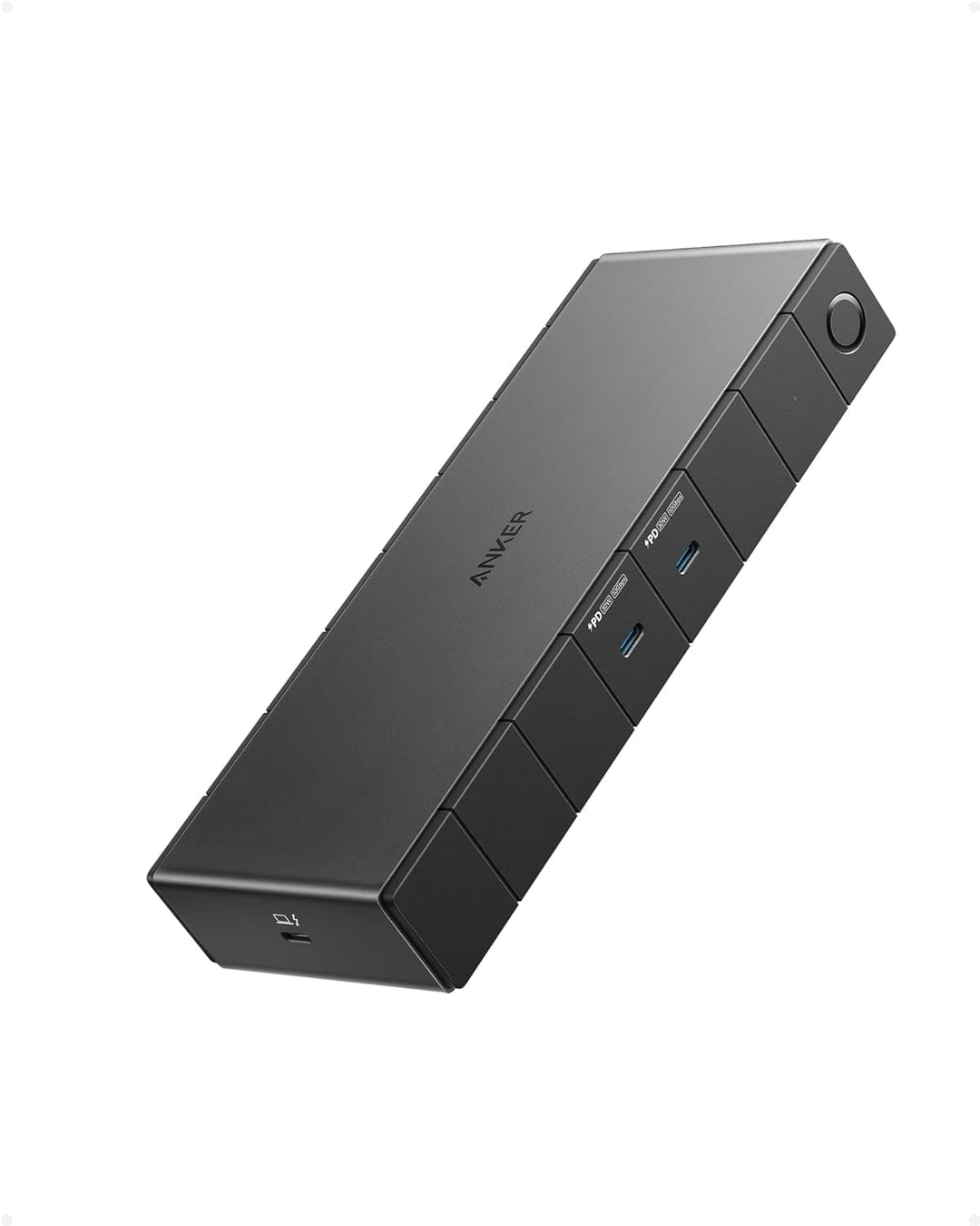 Anker 778 Thunderbolt Dockingstation (12-in-1, Thunderbolt 4), 40 Gbps mit Max 100W Aufladung für La