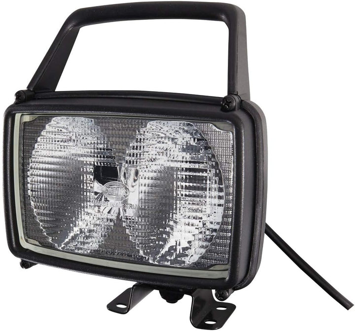 HELLA - Halogen-Arbeitsscheinwerfer - Double-Beam - 12/24V - Schraubanschluss/Anbau - 4-Punkt Befest