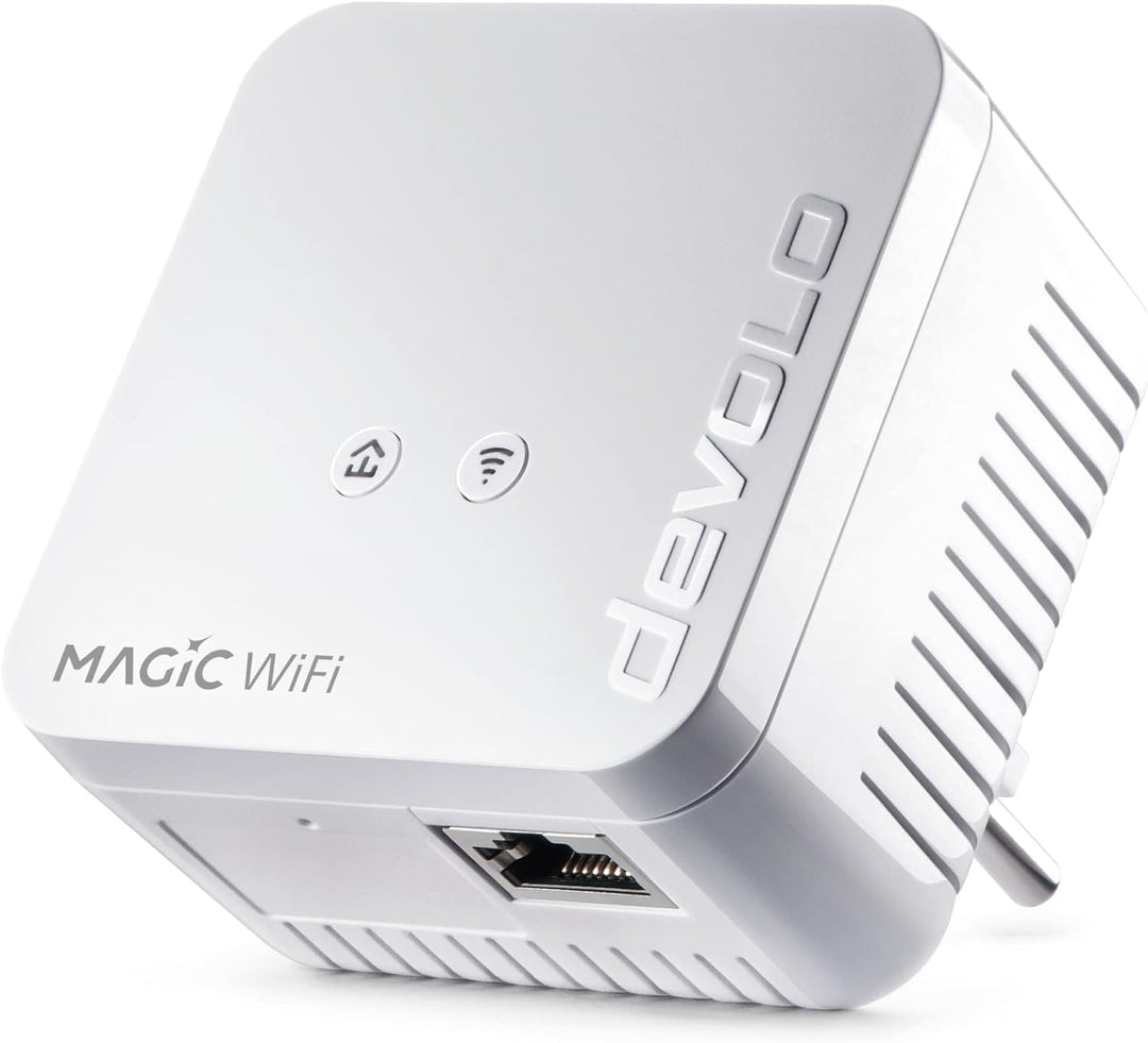 devolo Magic 1 WiFi mini: Ergänzungsadapter für zuverlässiges WLAN einfach via Stromleitung durch Wä