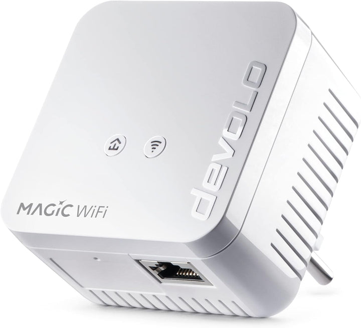 devolo Magic 1 WiFi mini: Ergänzungsadapter für zuverlässiges WLAN einfach via Stromleitung durch Wä