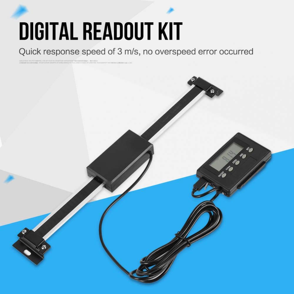 Digitalanzeige, 0-200 mm DRO Digital Remote Display für Fräsmaschinen oder Drehmaschinen Werkzeug Di