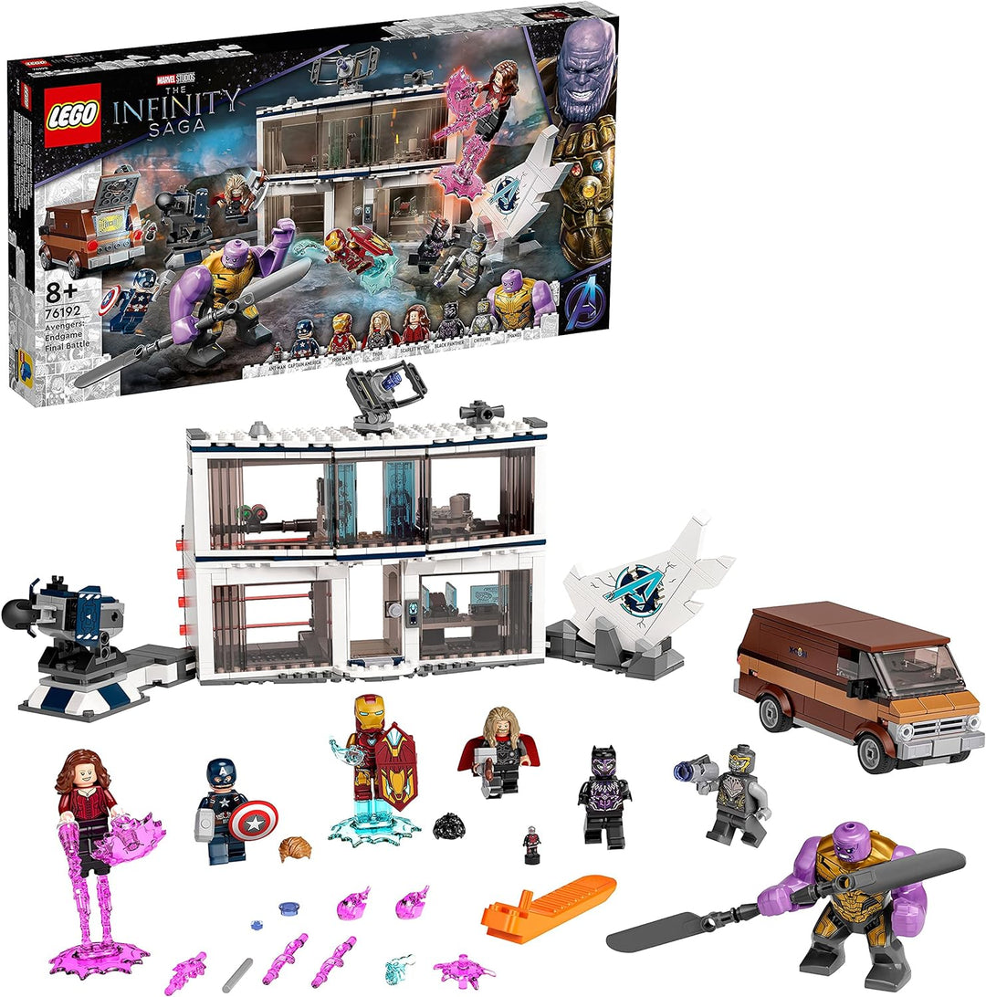 LEGO 76192 Marvel Super Heroes Avengers: Endgame - Letztes Duell Set, Spielzeug für Kinder ab 8 Jahr