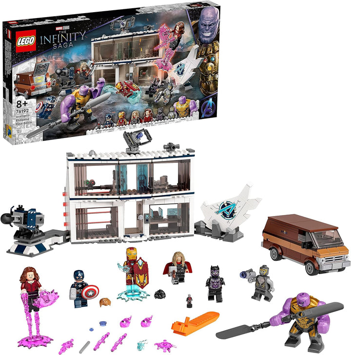 LEGO 76192 Marvel Super Heroes Avengers: Endgame - Letztes Duell Set, Spielzeug für Kinder ab 8 Jahr