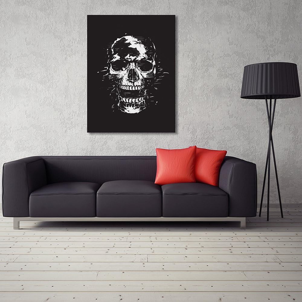 Feeby. Wandbilder - 1 Teilig- 50x70 cm - Bilder Kunstdrucke Deko Panel, Scream - Balázs Solti, SCHÄD