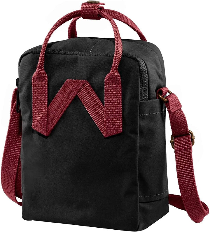 Fjällräven Unisex Kånken Sling Sportrucksack Einheitsgrösse Black-ox Red, Einheitsgrösse Black-ox Re