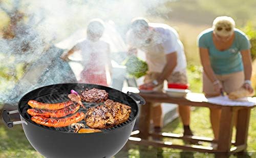 Onlyfire Gusseisen Grillrost, Sear Grate für Webe 8834 Gourmet BBQ Series,Gussrost Ø 30 cm passend f