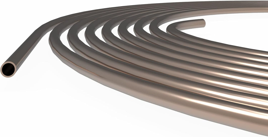 5m Bremsleitung Ø 6,0 mm Kupfer-Nickel Kunifer Bremsrohr Zubehör-Austausch-Bremsleitungen DIN 74 234