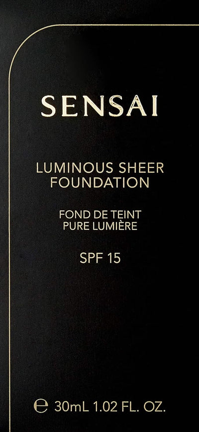 Kanebo Sensai Luminous Sheer Foundation 203, Neutral Beige, 30 ml, Neutral Beige