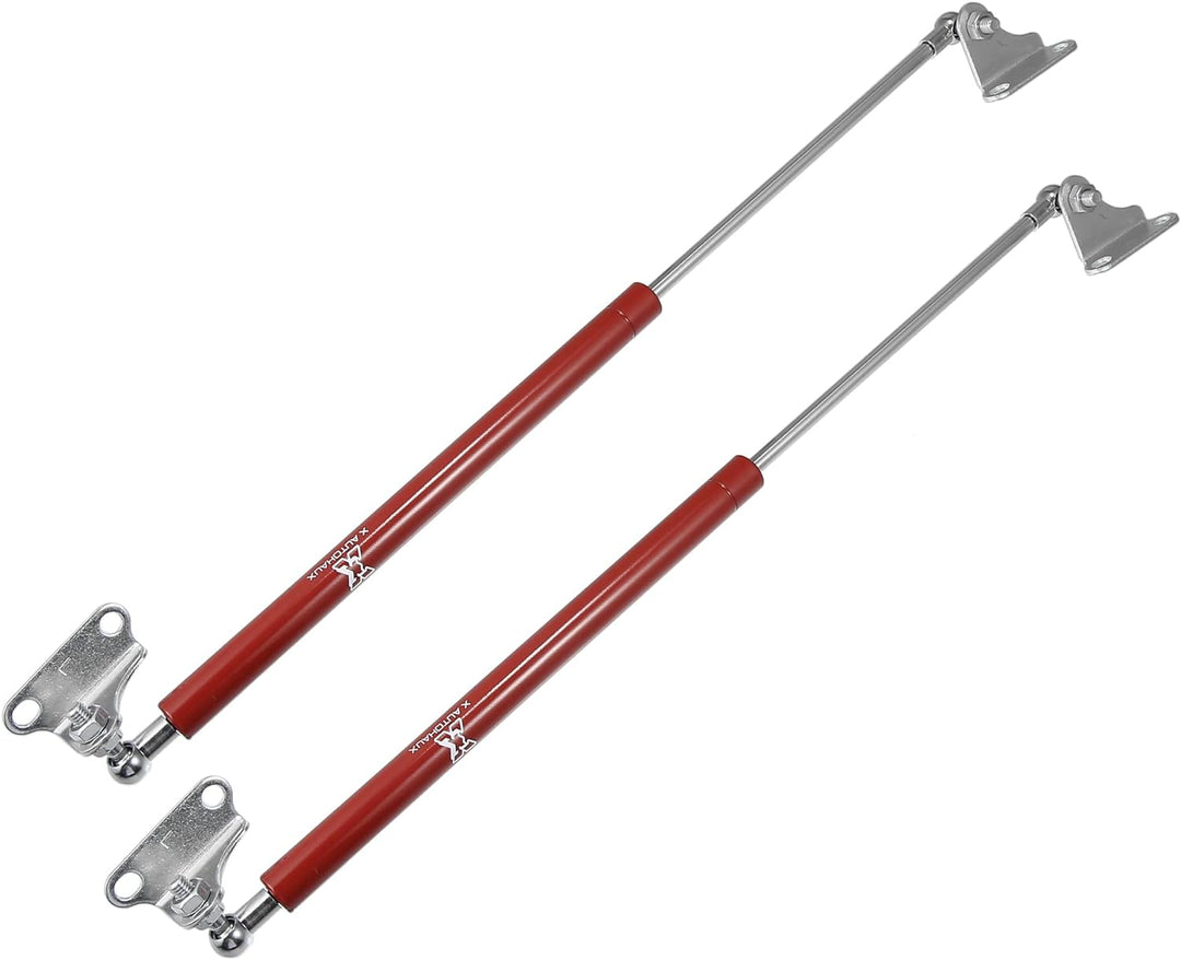 X AUTOHAUX 2 Stücke 300N / 30KG Gasdruckdämpfer Gasdruckfeder/Kompressionsfeder Scharnier Türheber U