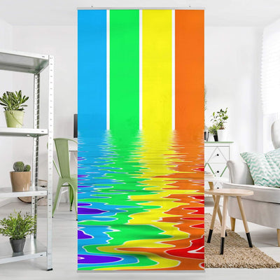 Bilderwelten Raumteiler Rainbow Coloured 250x120cm ohne Halterung 250x120cm without hanger, 250x120c