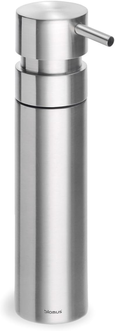 blomus –NEXIO- Seifenspender in edler Optik, Seifendosierer aus Edelstahl matt, 68615, Matt