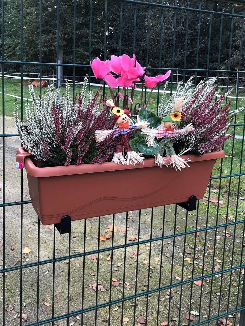 Blumenkastenhalter Doppelstabmattenzaun Blumenkasten Halterung Stabmattenzaun Halter Zaun Gartenzaun