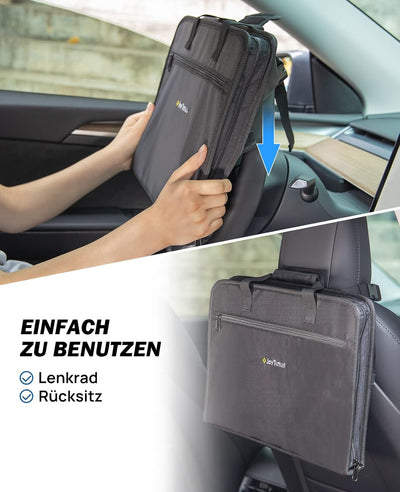 Auto Tisch, Auto Schreibtisch mit Getränkhalter, Multifuktionale Laptophalter Auto zum Essen, Arbeit