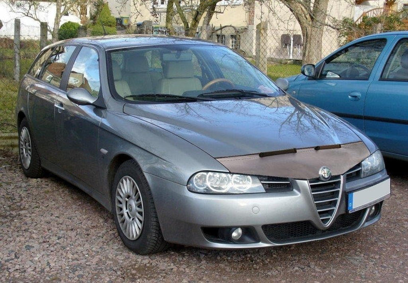 AB-00012 AUTO-BRA kompatibel mit Alfa Romeo 156 Bj. 2003-2005 Haubenbra Steinschlagschutz Tuning Bon