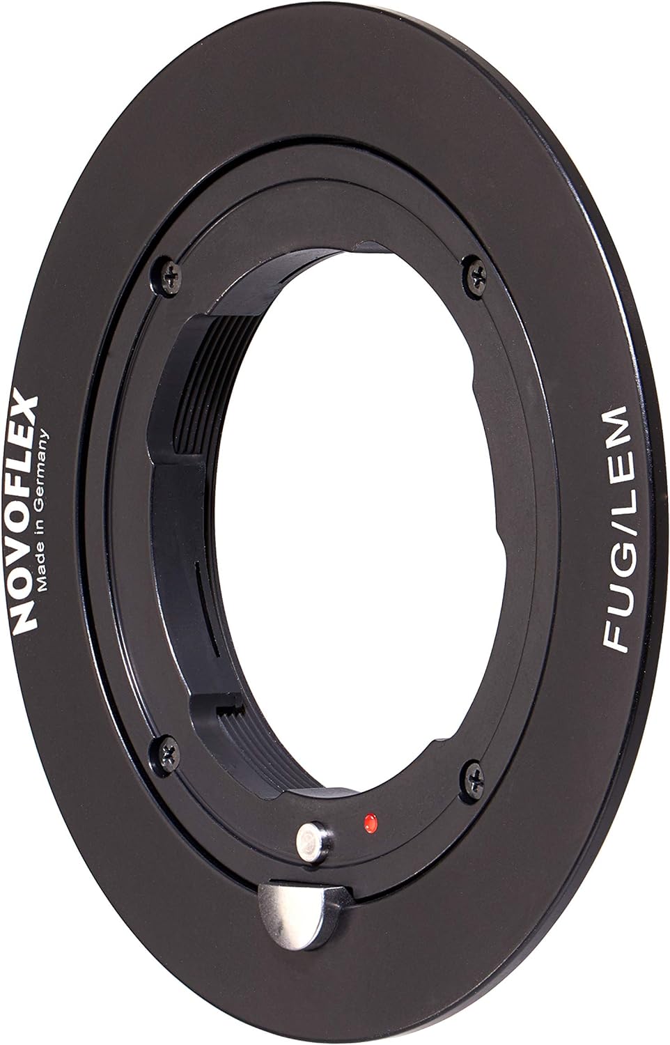 Novoflex Leica M Objektiv auf Fujifilm g-Mount Kamera Adapter (FuG/lem), schwarz