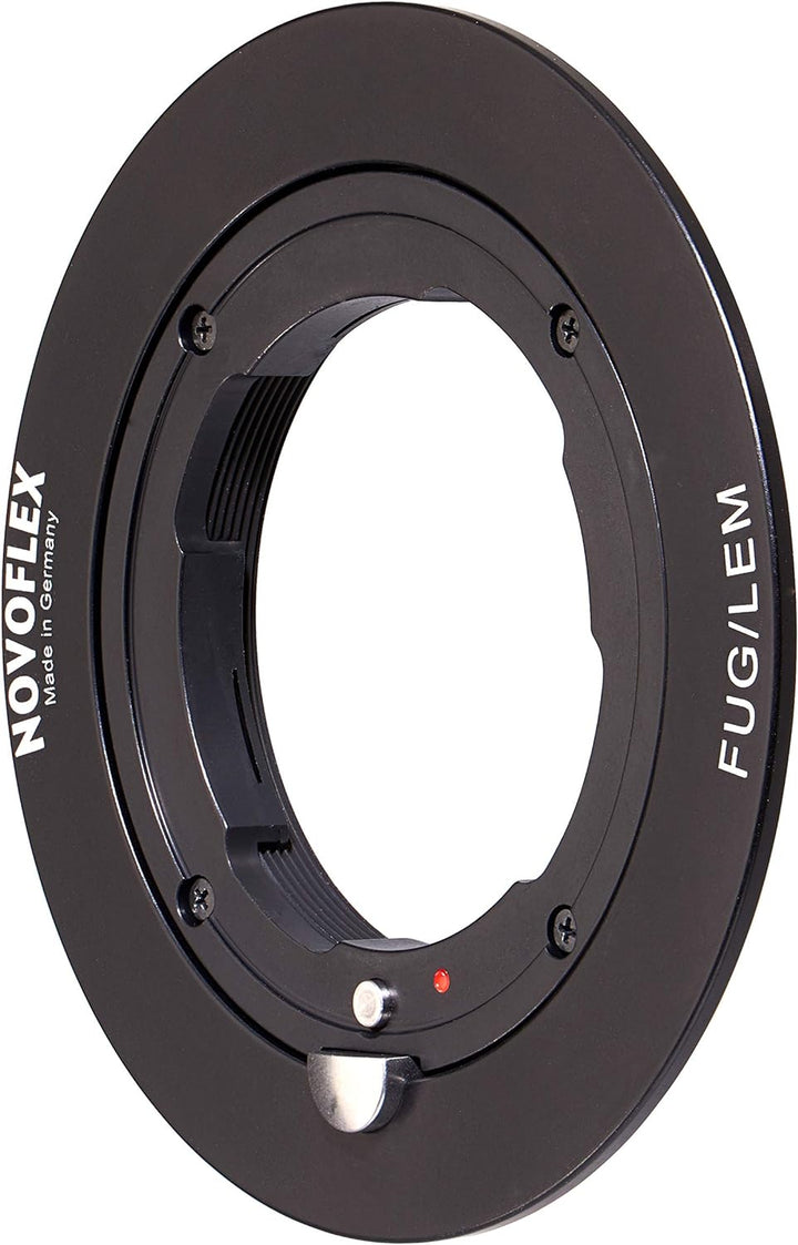 Novoflex Leica M Objektiv auf Fujifilm g-Mount Kamera Adapter (FuG/lem), schwarz