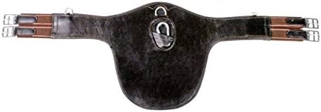 HKM Sattelgurt mit Brustschutz schwarz XL, schwarz XL