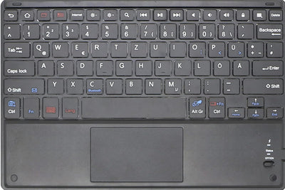 MQ21 für Galaxy Tab S3 9.7 - Bluetooth Tastatur Tasche mit Multifunktions-Touchpad für Samsung Galax